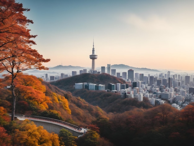 ソウルの街並み 韓国の遺産デザイン 韓国の建築 韓国の伝統 韓国の風景