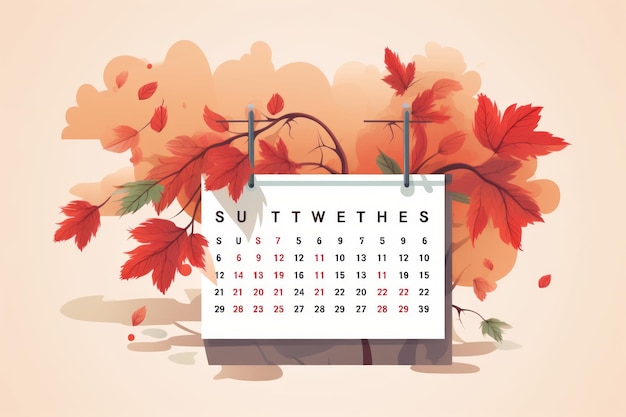 Photo september 01 date calendar vector drawing on page 0174201