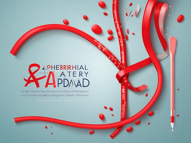 September is Peripheral Artery Disease PAD Awareness Month background template Holiday concept