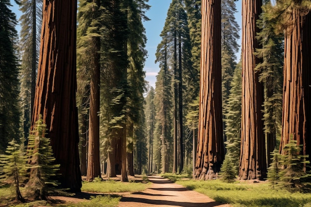 Sequoias nationaal park plaats