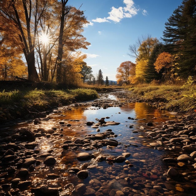 Serenade of Colors Autumn Landscape Photo