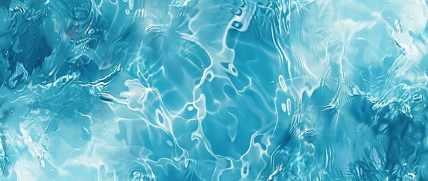 Serene Aquamarine Ripples The Essence of Purity Generative AI