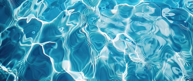 Serene Aquamarine Ripples The Essence of Purity Generative AI