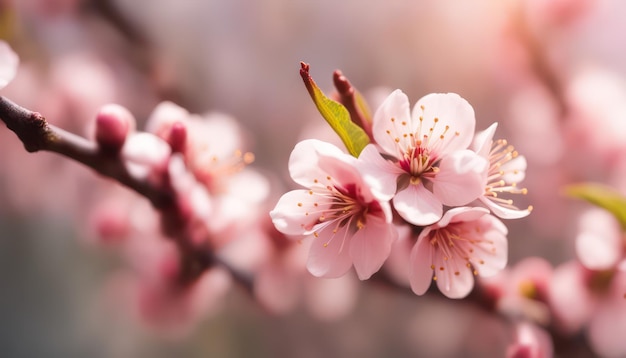 Serene cherry blossoms in bloom