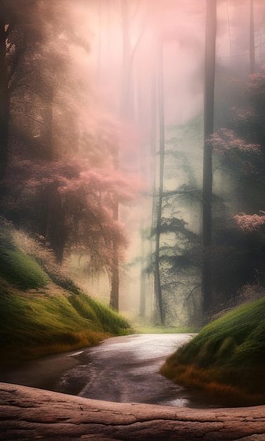 Serene Forest Landscape