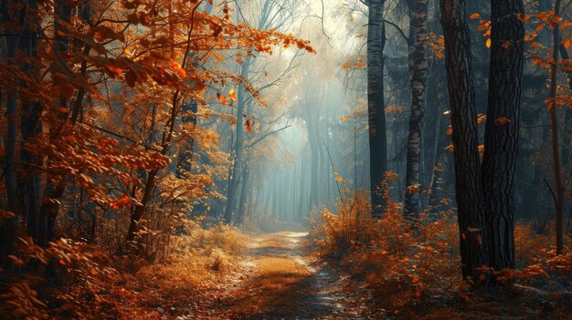 A Serene Journey Through the Enchanting Woods