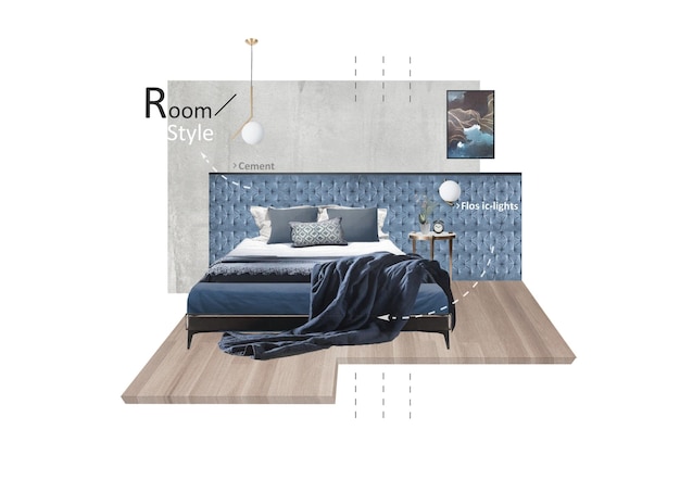 Serene Modern Bedroom Design