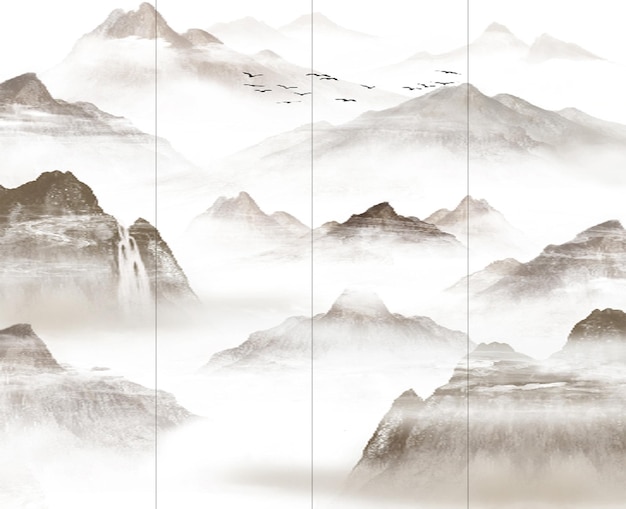 serene mountain landscape