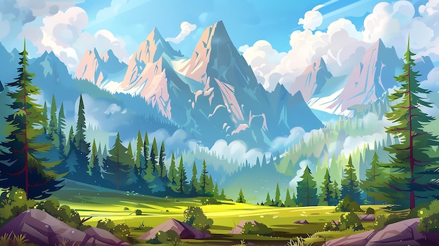 serene riverbank in a lush forest
