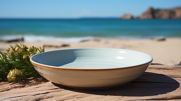 Serene Seaside Dish