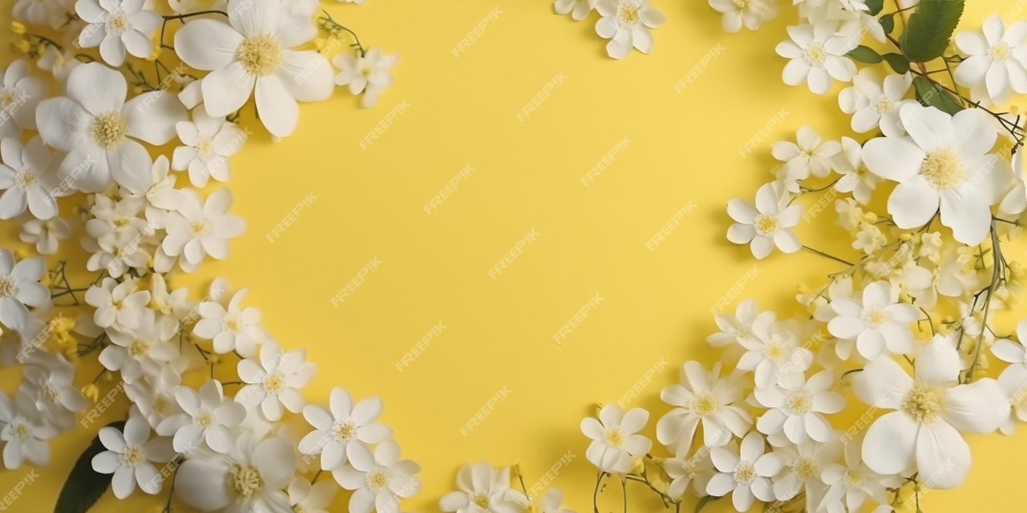 Yellow Spring Background Images - Free Download on Freepik