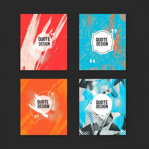 a series of colorful cards with the words  no one  s name  on them