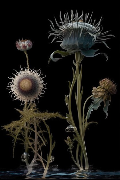 a series of images of flowers and plants with the word  wild  on them