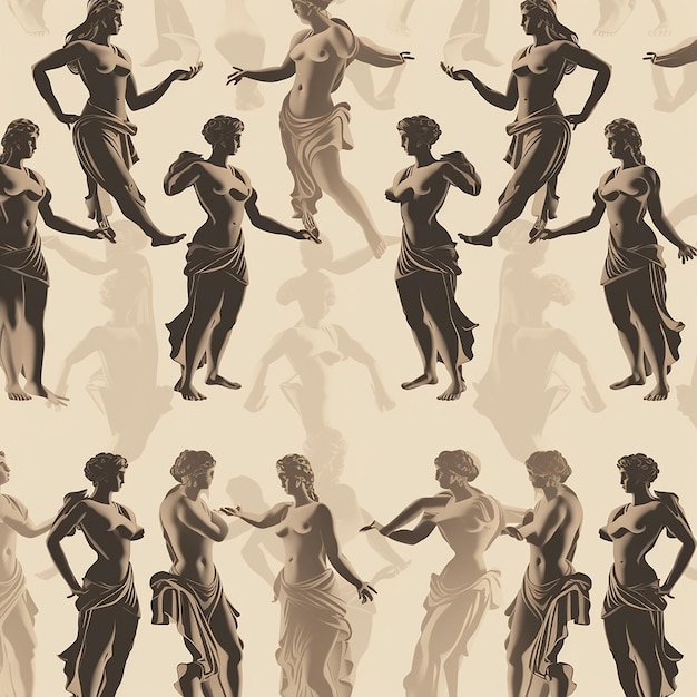 a series of images of women dancing in a circle.