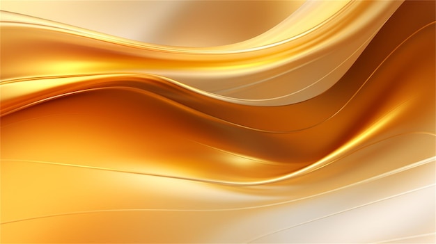 A series of orange and gold lines with a white background.