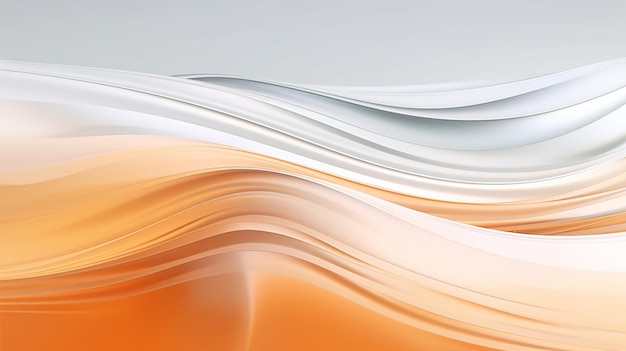 A series of orange and white lines with a white background