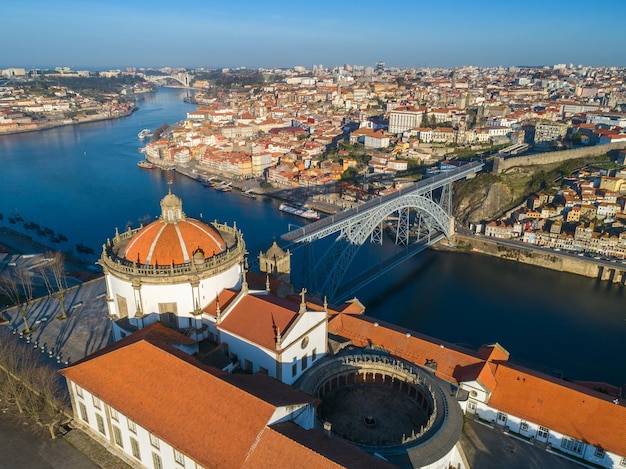 Serra do pilar monastery and bridge