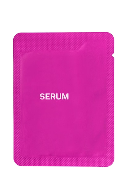 Serum pack isolated