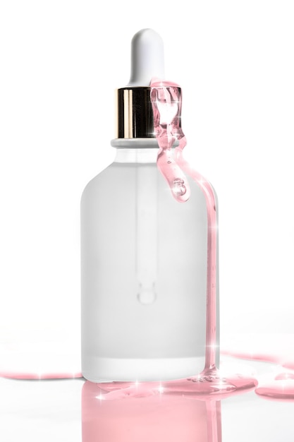 Serum png fles mockup productverpakking voor schoonheid en huidverzorging