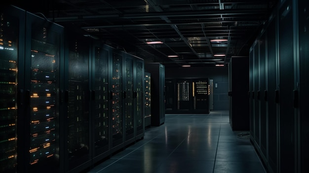 Server room data center Generative Ai