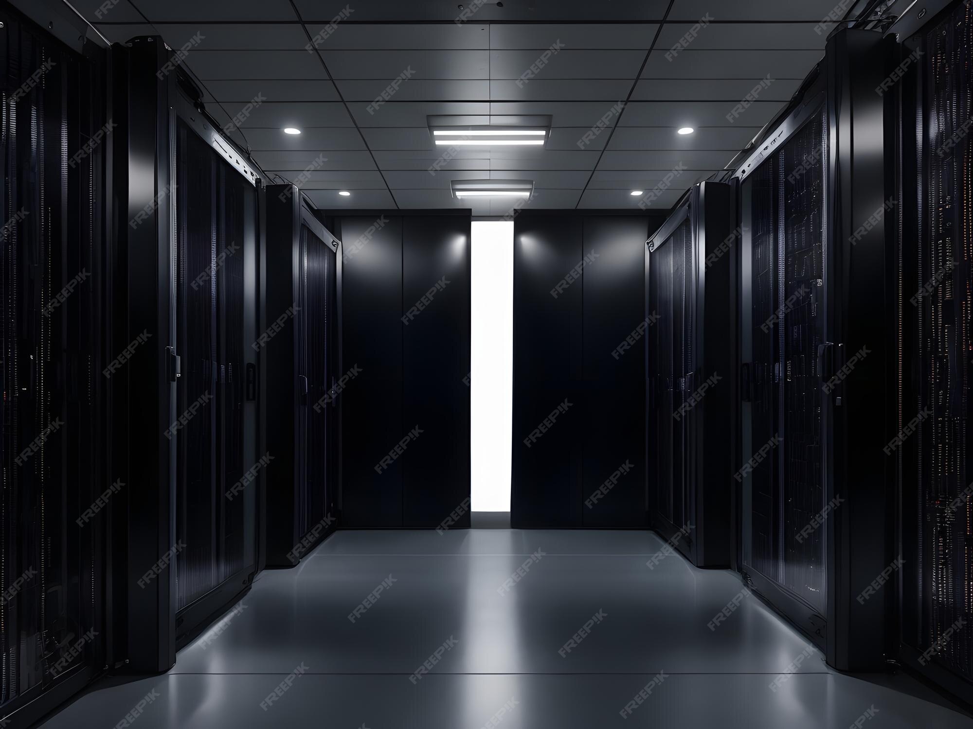 Premium AI Image | Server room data center