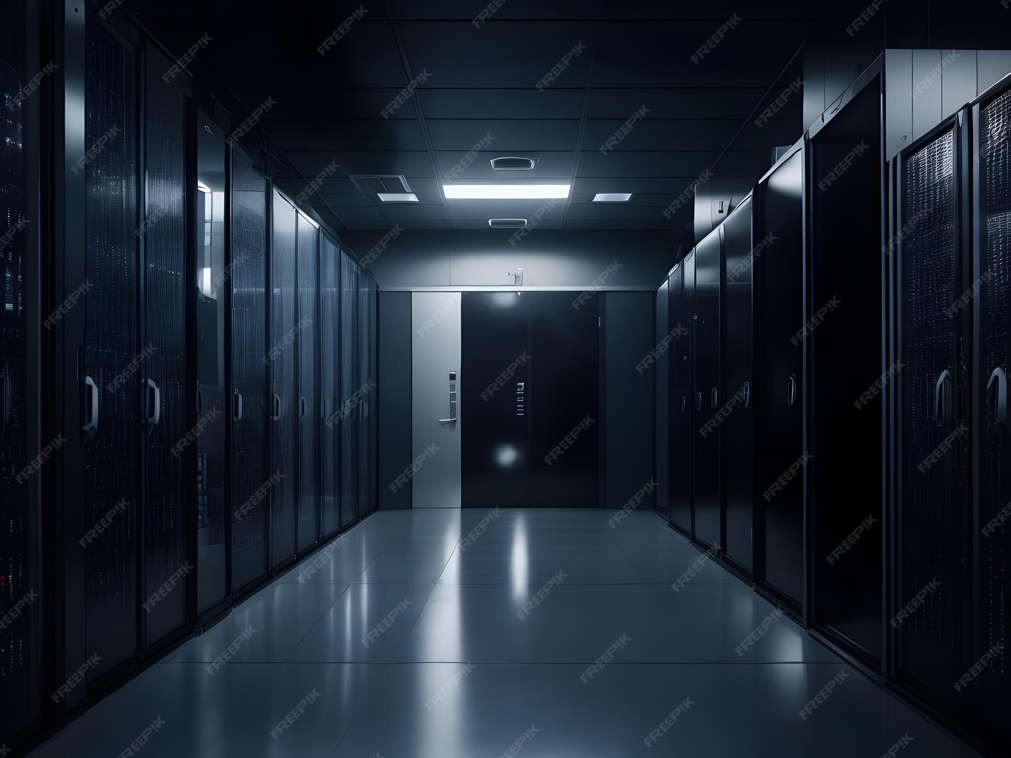 Premium AI Image | Server room data center