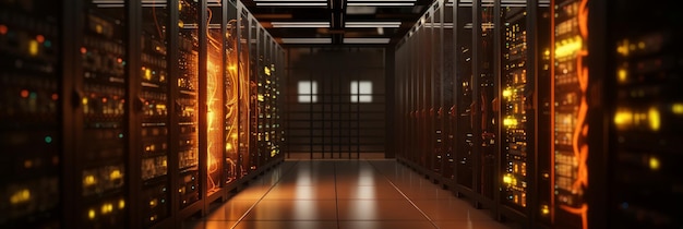 server room technology and data storage capabilities generative ai