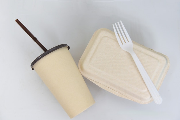 Service food order online delivery food box, food take away disposable eco friendly food packaging