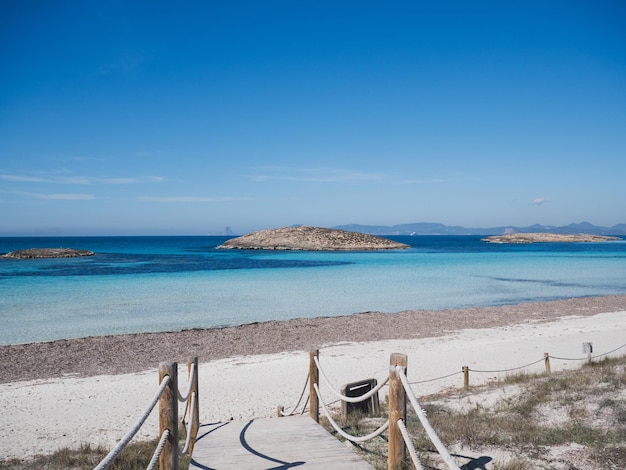 Photo ses illetes beach in formentera