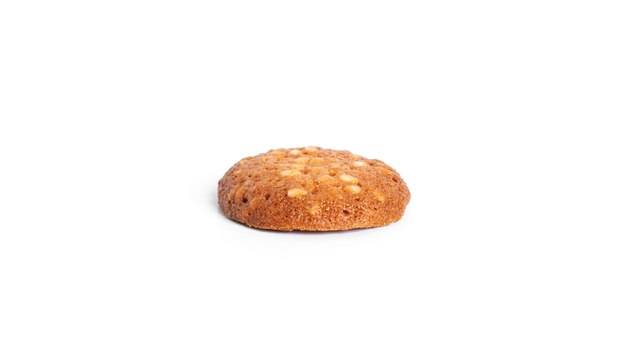 Sesame cookies isolated.