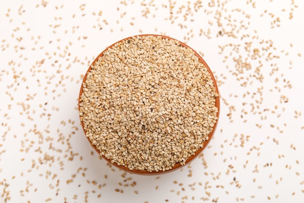 Sesame seed in bowl