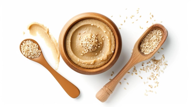 Sesame seed tahini key for hummus