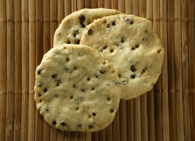 Sesame seeds biscuits