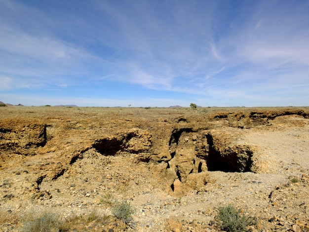 Sesriemcanion in Namib-woestijn, Sossusvlei, Namibië