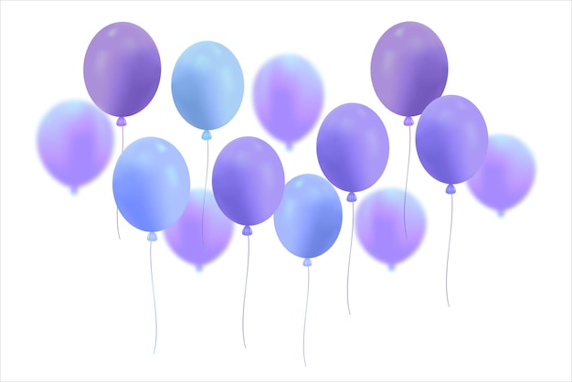 Set of balloon for celebration