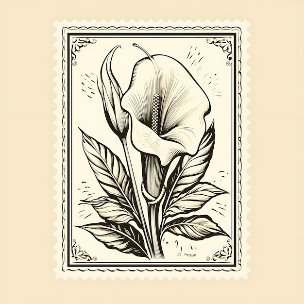 Photo set of calla lily stamp with monochrome white color hummingbird dec clipart tshirt tattoo designs