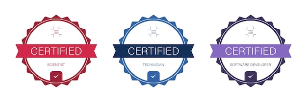A set of certificates of graduation in the profession Scientist Technician Software Developer
