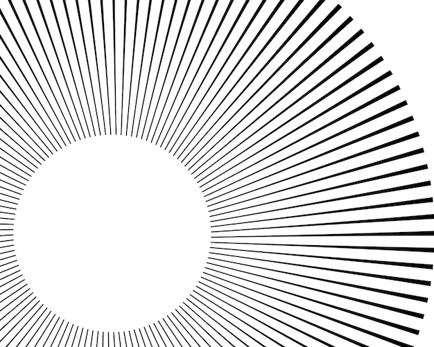 Установите значок контура линии фейерверка, знак линейной пиктограммы. Логотип элементов дизайна. Абстрактный круг на белом фоне.