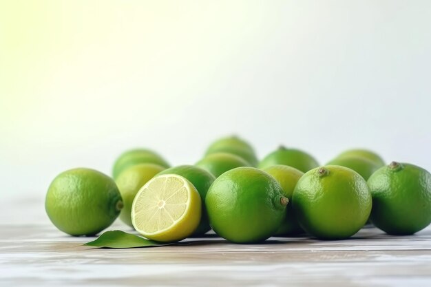 Set of fresh fruits on tray