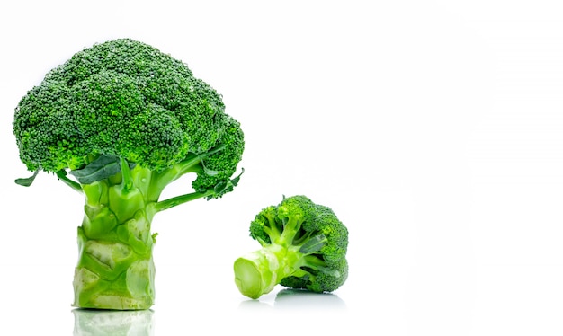 Set groene broccoli (Brassica oleracea)