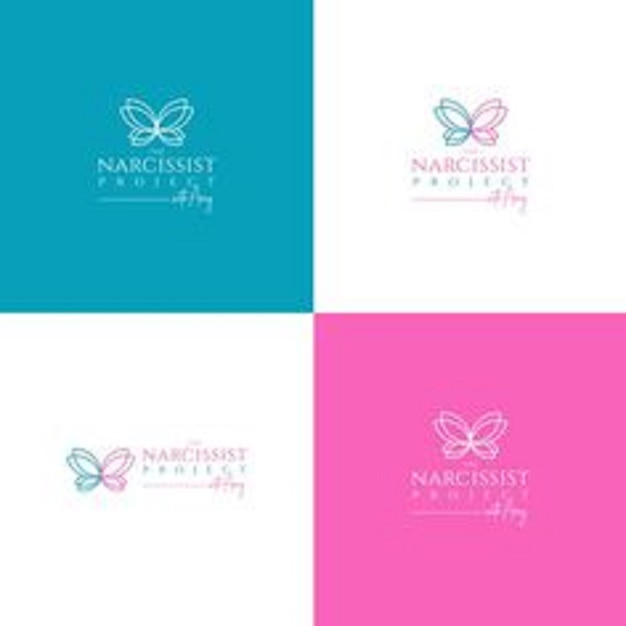 Foto a set of logos for a new resort