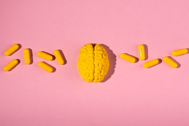 Foto set di pillole per potenziare il cervello e migliorare la memoria