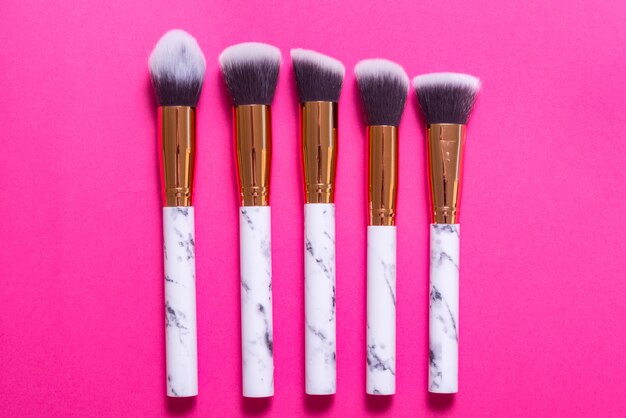 Set of Professional  Makeup Brushes