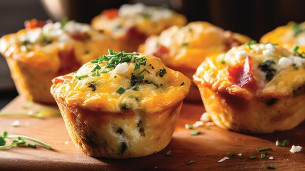 A set of quiches