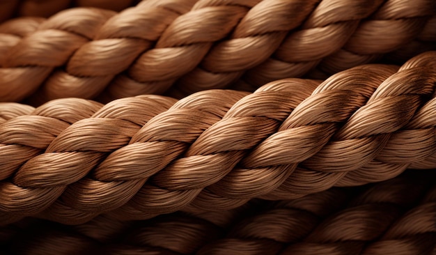 set of rope knots textures