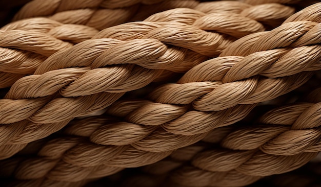 set of rope knots textures