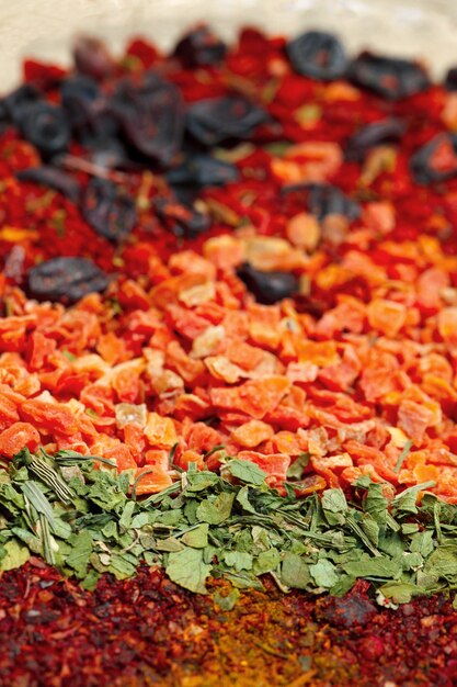 Set of spices for cooking