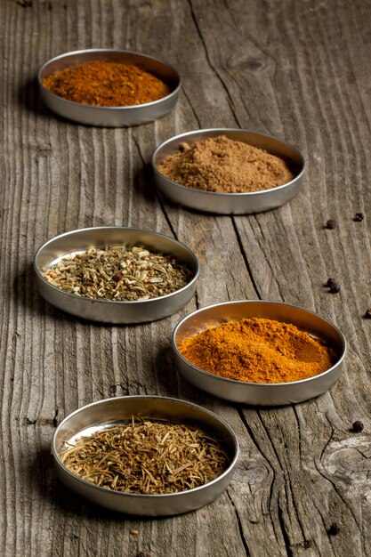 Set of the spices