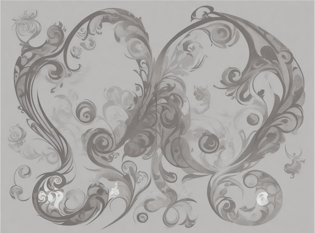 set of swirl ornamental dividers collection