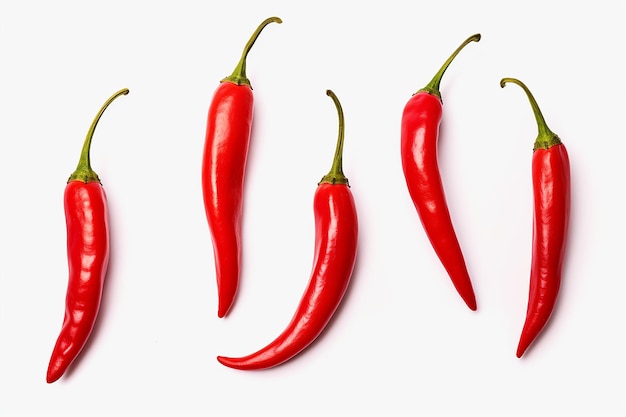 Set van Chili Peppers Spicy Variety